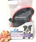 011822862752 Pawtown Retractable Ft Belt Leash Comfort Grip For