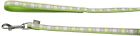 4057589156129 Undisclosed Trixie Modern Art Leash Blooms Medium Large Green