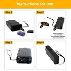 6447827496748 Unbranded Handheld Led Ultrasonic Dog Repeller And Trainer