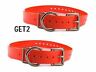 647369500736 Sparky Pet Co Sparkypetco Neon Orange Roller Buckle