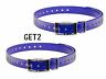 647369500767 Sparky Pet Co Petco Purple Square Buckle High