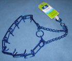 68272 Top Paw Prong Training Dog Collar Small Blue 737257682726