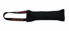 736983287588 Redline French Linen Dog Tug Toy Handle Black