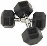 810082430349 Balancefrom Rubber Encased Hex Dumbbell In Pairs Or 810082430349 Balancefrom Rubber Encased Hex Dumbbell In Pairs Or