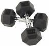 810963038992 Balancefrom Rubber Encased Hex Dumbbell In Pairs Or 810963038992 Balancefrom Rubber Encased Hex Dumbbell In Pairs Or