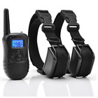 916-2 Unbranded Waterproof Rechargeable Dog Training Collar With Shock Remote Dogs