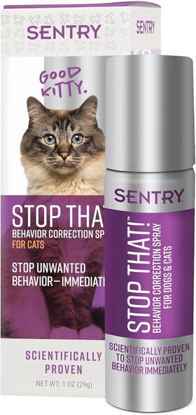 Aerofil Technologies 445005687611 Pet Care Stop That Behavior Correction Spray For Cats Easy Application