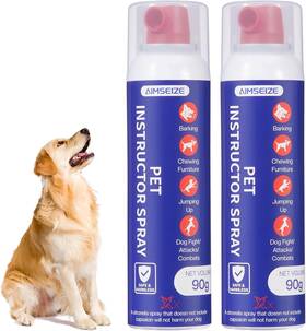 Xgpw-02 Aimseize Dog Corrector Spray For Training 90ml 2 Pack Air Sound Deterrent To Stop Barkin