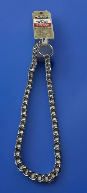 Alliance Products 734190093220 Training Dog Collar Choke Chain 2.5mm / 18 Inch Medium New