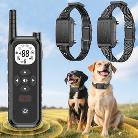 Npe-010101-blk-a1-2 Altouman Wireless Dog Fence Upgraded Black For 2 Dogs