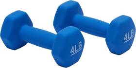 Amazon Basics 841710155785 Neoprene Dumbbell Hand Weights For Exercise And Muscle Blue Amazon Basics 841710155785 Neoprene Dumbbell Hand Weights For Exercise And Muscle Blue