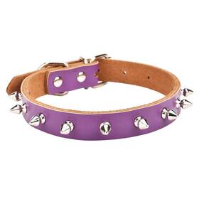 Aolove 747100092039 Basic Classic Adjustable Genuine Cow Leather Pet Collars For Cats Puppy Dogs Aolove 747100092039 Basic Classic Adjustable Genuine Cow Leather Pet Collars For Cats Puppy Dogs