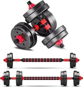 218-192-932 Bcbig Adjustable-dumbbells-sets Free Weights-dumbbells Set Of 2 Red 20lbs 10lbs 218-192-932 Bcbig Adjustable-dumbbells-sets Free Weights-dumbbells Set Of 2 Red 20lbs 10lbs