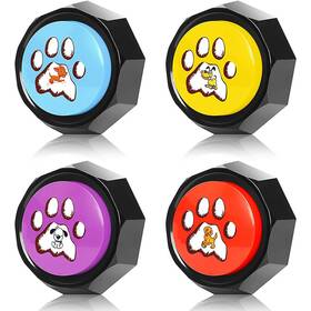 Bengly B09bqfbw6r Set Of 4 Pet Dog Cat Training Bell Puppy Potty Feeding Bells Funny Toys