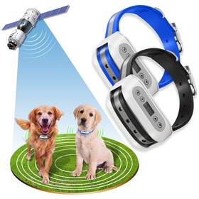 Blingbling Petsfun 746407506232 Gps Wireless Dog Fence System For 2 Electric Satellite Technology Pet Co