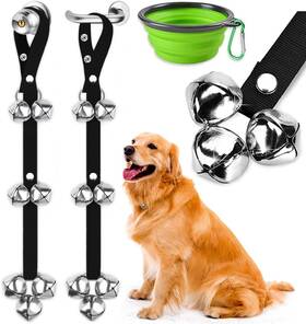 Bluetree 313100663618 2 Pack Dog Doorbells Premium Quality Training Potty Great Bells Adj