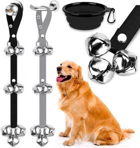 Bluetree 445018730717 2 Pack Dog Doorbells Premium Quality Training Potty Great Bells Adj Bluetree 445018730717 2 Pack Dog Doorbells Premium Quality Training Potty Great Bells Adj