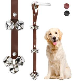 Borong 765521714996 Leather Door Bells For Dogs Potty Doorbells Training Dog Buttons