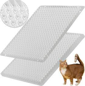 Brand Byt Sl-01 12 Pack Cat Repellent Outdoor/indoor Scat Mat For Cats&dogs Transparently