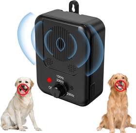 1869 Brand Euoteo Sample Sku Anti Barking Device Auto Dog Control Devices With 3 Modes Black K4
