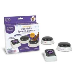 Brightkins 765023093599 Hunger For Words Doorbell And Speech Buttons 3 New Brightkins 765023093599 Hunger For Words Doorbell And Speech Buttons 3 New