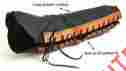 Bund145 Adult Sleeve Redline K9 Left Arm French Linen Lace Up Soft Hidden Dog Training 617390926997