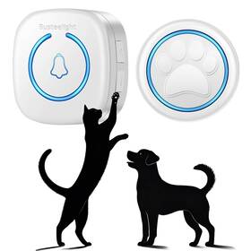 2m-hu8w-07za Busteelight Soft Ring Dog Potty Bell For Training Wht Wireless Door With 1000f 2m-hu8w-07za Busteelight Soft Ring Dog Potty Bell For Training Wht Wireless Door With 1000f