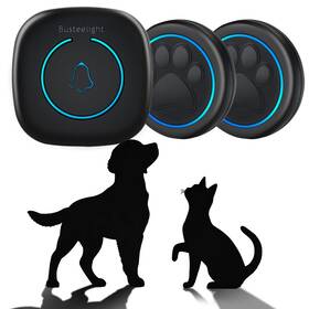 53-658a-49ys Busteelight Soft Ring Blk Dog Bells To Go Outside - Wireless Door Bell With 1000ft Ra 53-658a-49ys Busteelight Soft Ring Blk Dog Bells To Go Outside - Wireless Door Bell With 1000ft Ra