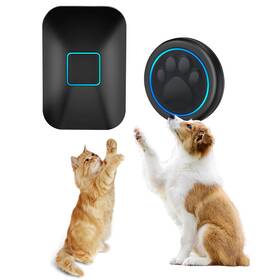 Busteelight 749083191389 Halo Paw Smart Dog Door Bell Touch-to-ring Bk Bells To Go Outside Led Busteelight 749083191389 Halo Paw Smart Dog Door Bell Touch-to-ring Bk Bells To Go Outside Led