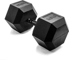 Cap Barbell 702556095799 Coated Hex Dumbbell Weight Multiple Options 100 Lb Black Cap Barbell 702556095799 Coated Hex Dumbbell Weight Multiple Options 100 Lb Black