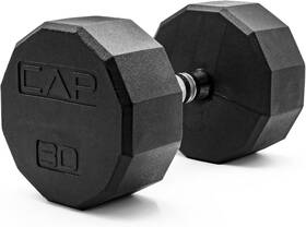 Cap Barbell 702556173534 Coated Hex Dumbbell Weight Multiple Options 30 Lb 12-sided