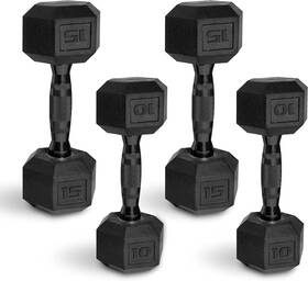 Cap Barbell 702556174197 50 Lbs Coated Dumbbell Set Multiple Styles Medium Black Handles Cap Barbell 702556174197 50 Lbs Coated Dumbbell Set Multiple Styles Medium Black Handles