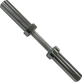 Obis-20-3 Cap Barbell 2ft Solid Olympic Dumbbell Handle No Chrome Collars Obis-20-3 Cap Barbell 2ft Solid Olympic Dumbbell Handle No Chrome Collars
