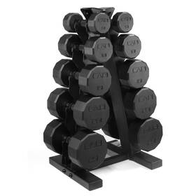Sdrsis-210r-16 Cap Barbell 150 Lb Rubber Coated Hex Dumbbell Hand Weight Set With Vertical Sdrsis-210r-16 Cap Barbell 150 Lb Rubber Coated Hex Dumbbell Hand Weight Set With Vertical