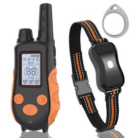 Bc801-orange Carqseng Dog Shock Collar With Remote Control - 3300 Ft Waterproof Training