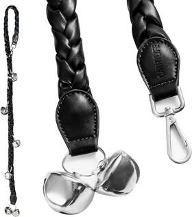 Cathylife 711181653823 Dog Doorbells For Potty Training Faux Leather Puppy Door Bells Hand-woven Cathylife 711181653823 Dog Doorbells For Potty Training Faux Leather Puppy Door Bells Hand-woven