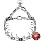 Ch-collar04 Herm Sprenger Chrome Plated Prong Training Collar With 714639527233