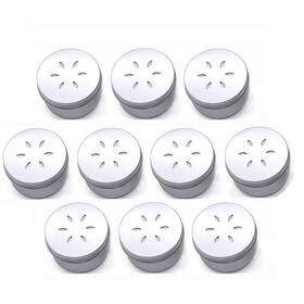 Chengxinwenhua Kn-uisb-yd00 Scent Work Tins 6 Pack Dog Training Box Nose Containers 10pcs Drip