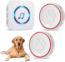 Chunhee Cb03wh Smart Dog Door Bell Wireless Puppy Doorbell For Potty Training