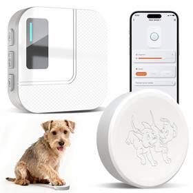 Cb05wh Chunhee Ty01 Wifi Smart Dog Door Bell For Potty Training To Go Outside Wireless Doggy