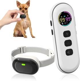 Chupolik 698596614888 Ultra-small Anti Bark Collar Ultra-light And Thin Dog Training With 130