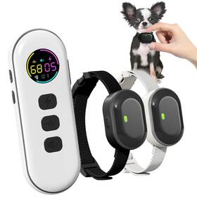 Chupolik 698596614956 Ultra-small Dog Shock Collar For 2 Dogs Ultra-light And Thin Training Coll
