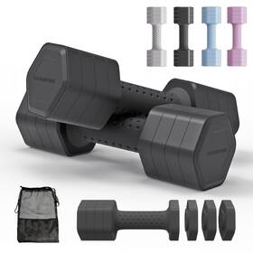 Ctyl05 Cloudfire Adjustable Dumbbell Set Of 2 Dumbbells 5lb With Compact Black Ctyl05 Cloudfire Adjustable Dumbbell Set Of 2 Dumbbells 5lb With Compact Black
