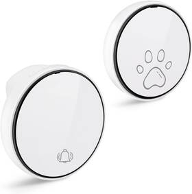 Comsmart 726084927209 Smart Wireless Dog Door Bell Doggie Doorbell For Pet Potty Training Co
