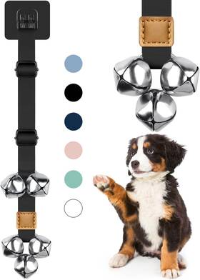 Cydb01 Cooyoo Adjustable Dog Doorbells For Easy Potty Training - 5 Loud Bells Cydb01 Cooyoo Adjustable Dog Doorbells For Easy Potty Training - 5 Loud Bells