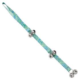 Ptb-gpa-26x1 Country Brook Petz Dog Potty Training Bells - Green Paisley Ptb-gpa-26x1 Country Brook Petz Dog Potty Training Bells - Green Paisley