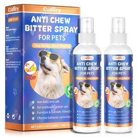 Cw-23 Cudory 2pcs Bitter Apple Spray For Dogs To Stop Chewing No Chew And Ca Cw-23 Cudory 2pcs Bitter Apple Spray For Dogs To Stop Chewing No Chew And Ca