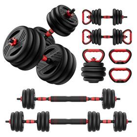 Cv-45a Cvonte Adjustable Dumbbell Set 45lbs Free Weight With Double Black-45lb Cv-45a Cvonte Adjustable Dumbbell Set 45lbs Free Weight With Double Black-45lb