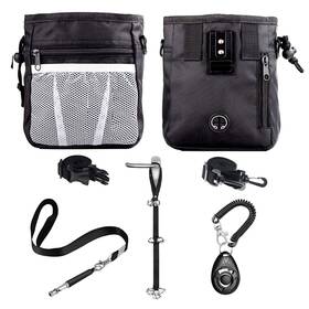 D-buy 706597760951 4-in-1 Dog Training Set Puppy Treats- Treat Pouch