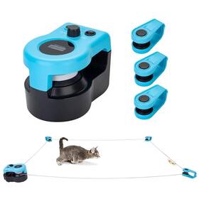 Pfs-167 Dacko Daze Interactive Cat Exercise Toy With Adjustable Speed Mouse Sound Remote Control